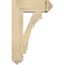 Ekena Millwork Imperial Arts and Crafts Rough Sawn Bracket w/ Offset Brace, Douglas Fir, 8"W x 22"D x 34"H BKT0806X22X34IMP03RDF - alternate 4